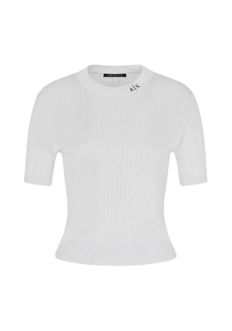 Maglia in filato lurex con logo ARMANI EXCHANGE | Maglie | XW000595 AF12785U0002